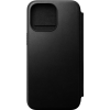 Nomad GOODS Modern Folio kinyitható bőrtok iPhone 15 Pro Max fekete
