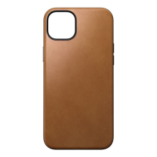 Nomad Modern Apple iPhone 15 Plus MagSafe bőr tok, angol barna tok és táska