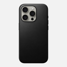 Nomad Modern Apple iPhone 15 Pro MagSafe Bőr Tok - Fekete (NM01613985) tok és táska