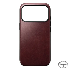 Nomad Modern Leather Case Burgundy (Horween) iPhone 17 Pro tok és táska