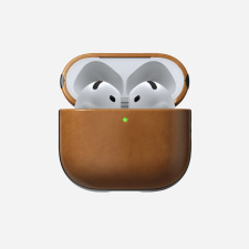 Nomad Modern Leather Case for Airpods 4 English Tan NM014575858 fülhallgató, fejhallgató tok
