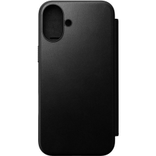 Nomad Modern Leather Folio Black iPhone 16 Plus tok tok és táska