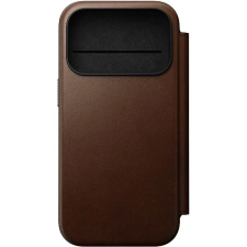 Nomad Modern Leather Folio Brown iPhone 17 Pro tok és táska