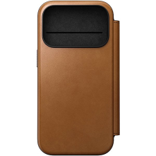 Nomad Modern Leather Folio English Tan iPhone 17 Pro tok és táska