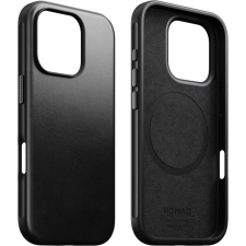 Nomad Modern Leather Horween iPhone 16 Pro case Black tok és táska