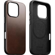 Nomad modern leather horween iphone 16 pro max case rustic brown nm01689485 tok és táska