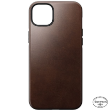 Nomad Modern Leather MagSafe Case, brown - iPhone 14 Plus tok és táska