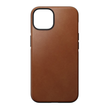 Nomad Modern Leather MagSafe Case, english tan- iPhone 14 tok és táska