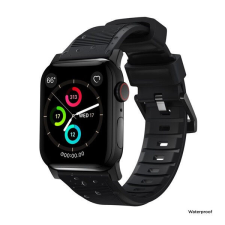 Nomad Rugged Apple Watch 42/44/45/49mm szíj, fekete okosóra kellék