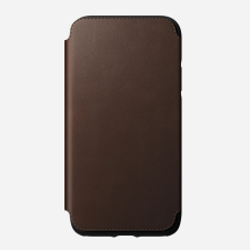 Nomad Rugged Tri-Folio iPhone XS flip tok barna (NM21FR0H50) (NM21FR0H50) tok és táska