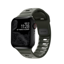 Nomad Sport Apple Watch 42/44/45mm szíj, zöld okosóra kellék