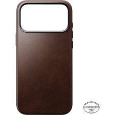 Nomad Traditional Leather Case Rustic Brown (Horween) iPhone 17 Pro Max tok és táska