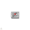 Nomination "I Heart You" charm - 330208-50