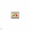 Nomination "I Love You" charm - 030284-55