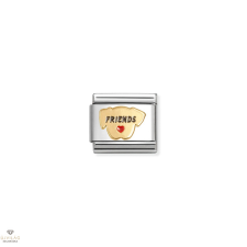 Nomination &quot;Kutya barát&quot; charm - 030285-69 medál