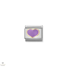 Nomination "Lila szív" charm - 030283-22 egyéb ékszer