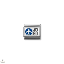 Nomination "Repülőgép" charm - 330206-31 egyéb ékszer