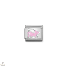 Nomination &quot;Rózsaszín szárnyaló malac&quot; charm - 330204-17 medál