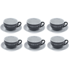 Non branding 6 Porcelán Csésze Latte Art Szürke kávéfőző kellék