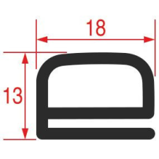 Non branding Ajtó tömítés 595mm beépíthető gépek kiegészítői