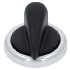 Non branding FEKETE NARDI TÍPUSÚ GOMB ø 47 mm beépíthető gépek kiegészítői