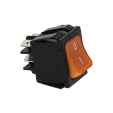 Non branding KÉTPÓLUSÚ KAPCSOLÓ NARANCSSÁRGA 16A 250V kisháztartási gépek kiegészítői