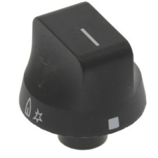 Non branding KNOB REX FEKETE ø 35 mm beépíthető gépek kiegészítői