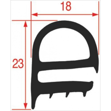 Non branding sütő ajtó tömítés 720x485 mm beépíthető gépek kiegészítői
