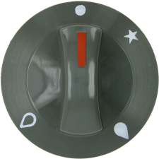 Non branding Szürke gomb ? 71 mm SILK-SCREEN PRINTED beépíthető gépek kiegészítői