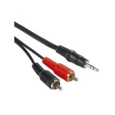 Noname 3,5 jack/2RCA audio kábel 1,5m kábel és adapter
