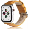 Noname Beline Apple Watch Bőr Óraszíj 42/44/45/49mm Világos Barna (5904422919993)