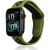 Noname Beline Apple Watch Sport Szilikon Óraszíj 38/40/41mm Zöld/Fekete (5904422919870)