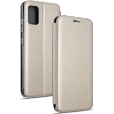 Noname Beline Tok Mágneses Könyvtok Samsung M51 Arany Tok (FOR004909) tok és táska