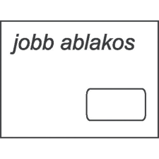 Noname Boríték LC/6 öntapadós jobb ablakos boríték