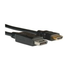 Noname Displayport DP M-HDMI M 2M Black 51736 / 11.99.5781 kábel és adapter