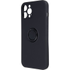 Noname Finger Grip Tok iPhone 12 - Fekete (8_2268140)