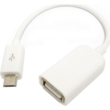 Noname Haffner PT-5407 micro USB fehér OTG USB kábel (3940) kábel és adapter