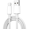 Noname Iphone 8Pin Adatkábel, 1.2M, 5V/2.4A, Fehér, Wiwu Wi-C006 (GSM176138)