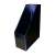 Noname Iratpapucs PVC A/4 10 cm gerinccel fekete