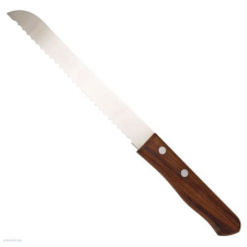 Noname Kenyérvágó kés fanyelű 17cm 1400KVK001 kés és bárd