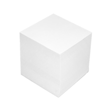 Noname Kockatömb 8,5x8,5x8,5 cm fehér jegyzettömb