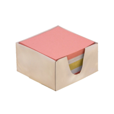 Noname Kockatömb 9x9x4,5 lap dobozos színes jegyzettömb
