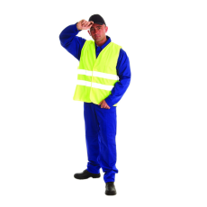 Noname Mellény láthatósági fényvisszaverős 3XL fluo sárga