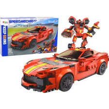 Noname Robot Ferrari 812 Sportautó Építőkészlet - 351 Darabos (588797) barkácsolás, építés