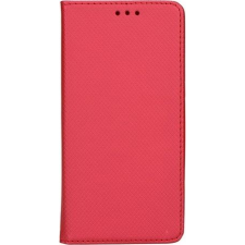Noname Tok Smart Mágneses Könyvtok Samsung S21+ Piros Tok (5903919063355) tok és táska