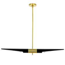 Nonbrand APOLLO 1 függőlámpa fekete - csiszolt arany világítás