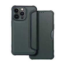 Nonbrand APPLE iPhone 14 Pro Max, Notesz, flip mobiltok, ZÖLD tok és táska