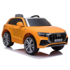 Nonbrand Audi Q8 lakk narancs12V Elektromos kisautó 2.4GHz szülői távirányítóval, nyitható ajtóval, EVA kerekekkel 5504