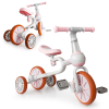 Nonbrand Balance bike 4 az 1-ben Pedálok Oldalkerekek rózsaszín ECOTOYS