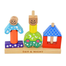 Nonbrand Day & Night - fa fejlesztő játék kreatív és készségfejlesztő
